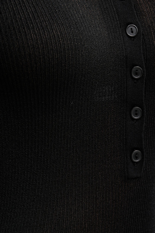 Sisley sweter 19EQM2024 czarny