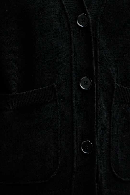 Jopica s primesjo volne Sisley 1KHTM602P črna