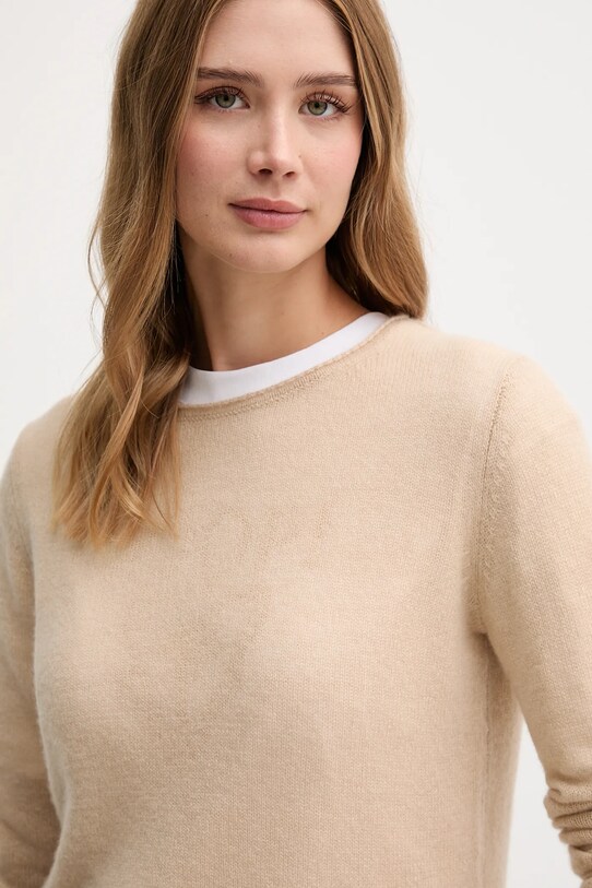 Joop! sweter kaszmirowy beżowy 30047487