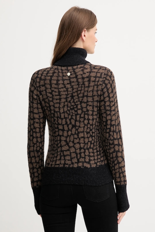 Odzież Joop! sweter z dodatkiem wełny 30048423 brązowy
