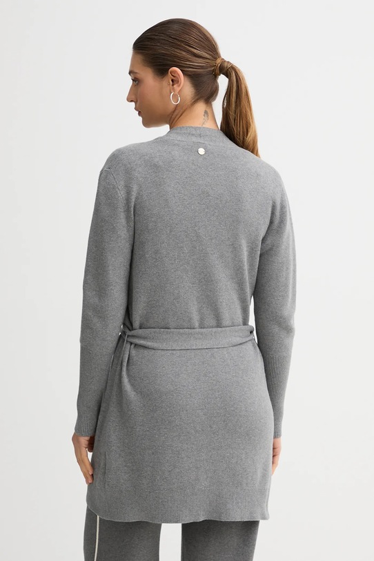 Odzież Joop! kardigan z domieszką jedwabiu 30048479 szary