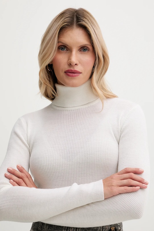 Joop! sweter wełniany beżowy 30049422