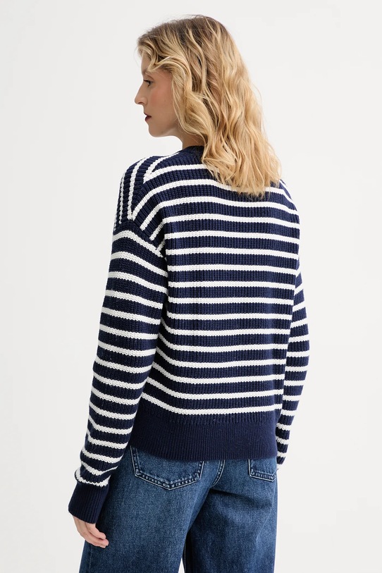 Odzież Levi's sweter z domieszką wełny 0037O granatowy