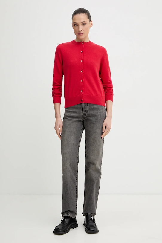 Levi's kardigan 0037P czerwony AW25