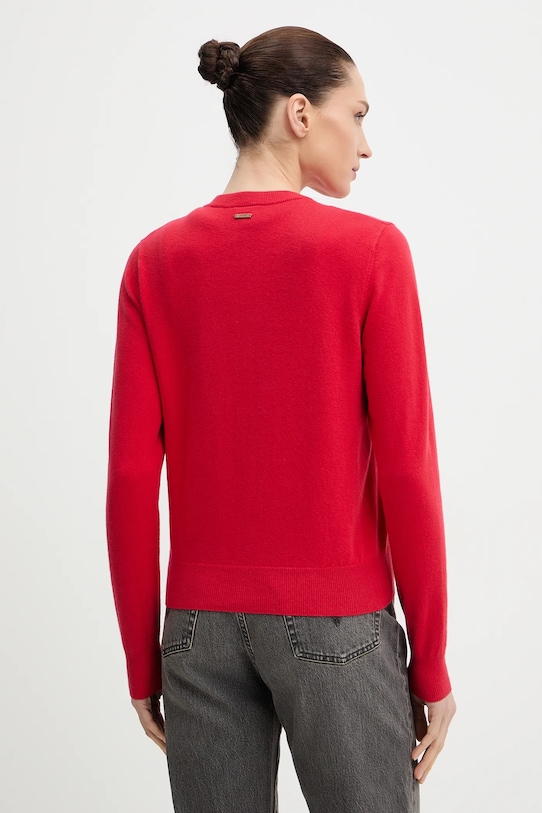 Odzież Levi's kardigan 0037P czerwony