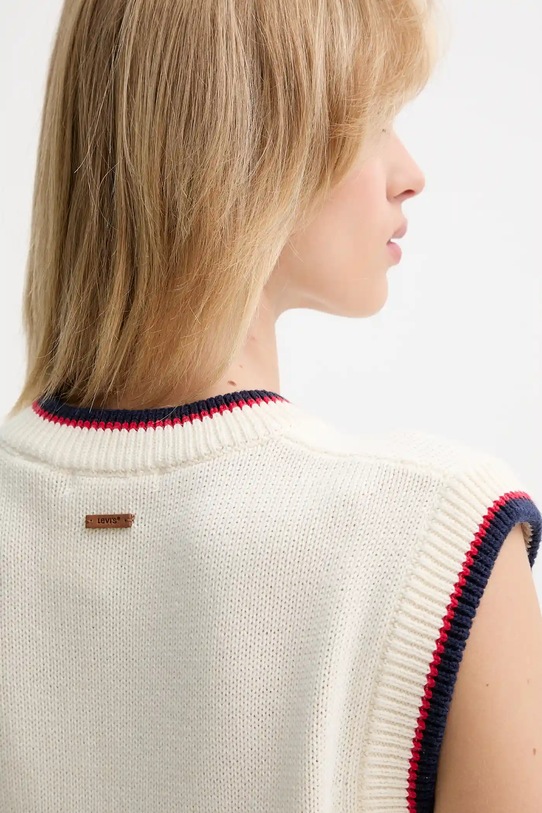 Levi's vestă din amestec de lână 0037T bej