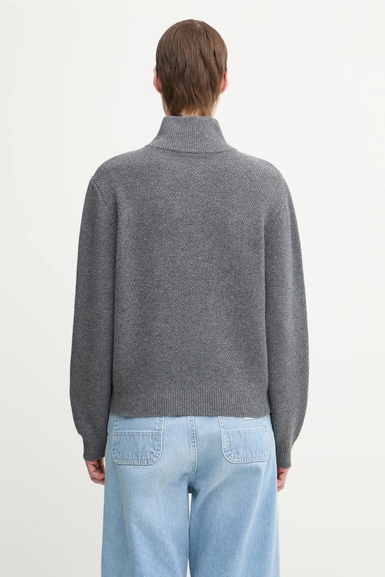 Odzież A.P.C. sweter wełniany Pull Thea WVBCZ.F23426 szary
