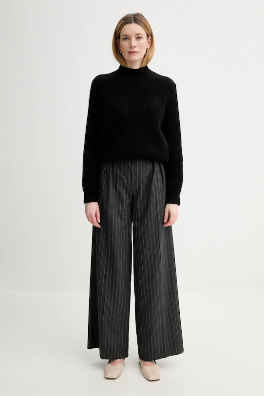 Svetr s příměsí vlny A.P.C. Pull Emilia WPABE.F23449 černá AW25