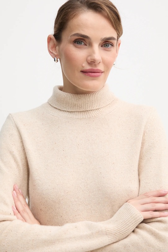 Colmar sweter z dodatkiem wełny beżowy 4300.3ZQ