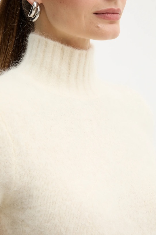 Marciano Guess sweter z dodatkiem alpaki AGNES 5BGR10.5794Z beżowy