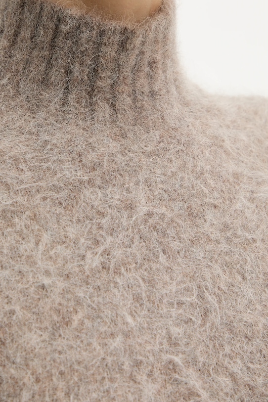 Marciano Guess sweter z dodatkiem alpaki AGNES 5BGR10.5794Z brązowy