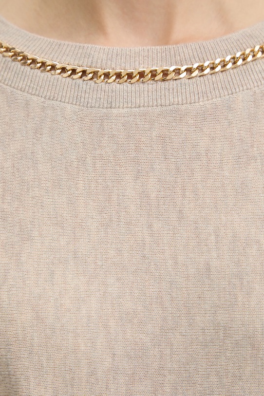 Marciano Guess sweter z dodatkiem wełny ABEL 5BGR02.5782Z beżowy