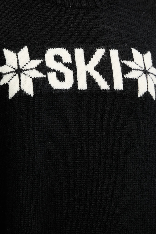 Helly Hansen sweter z dodatkiem wełny BLISS 54604 czarny