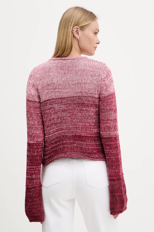 Odzież Guess Originals sweter bawełniany W5BR68.Z3HM1 różowy