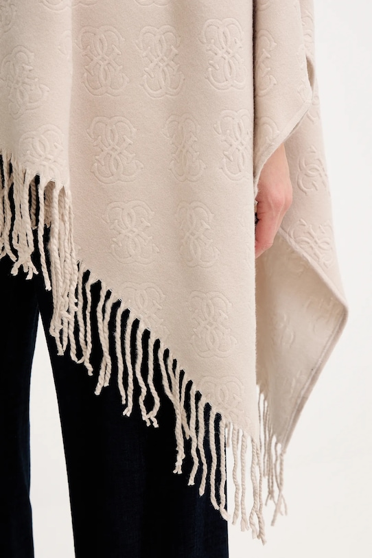 Guess poncho AW5421.POL03 beżowy