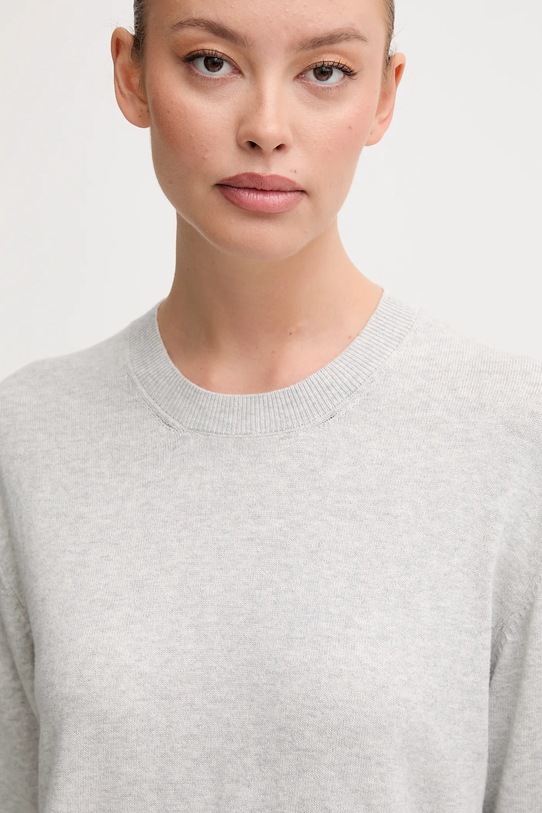 Sveter s prímesou vlny Pepe Jeans sivá PL7000035