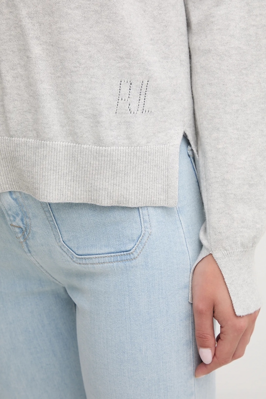 Sveter s prímesou vlny Pepe Jeans PL7000035 sivá