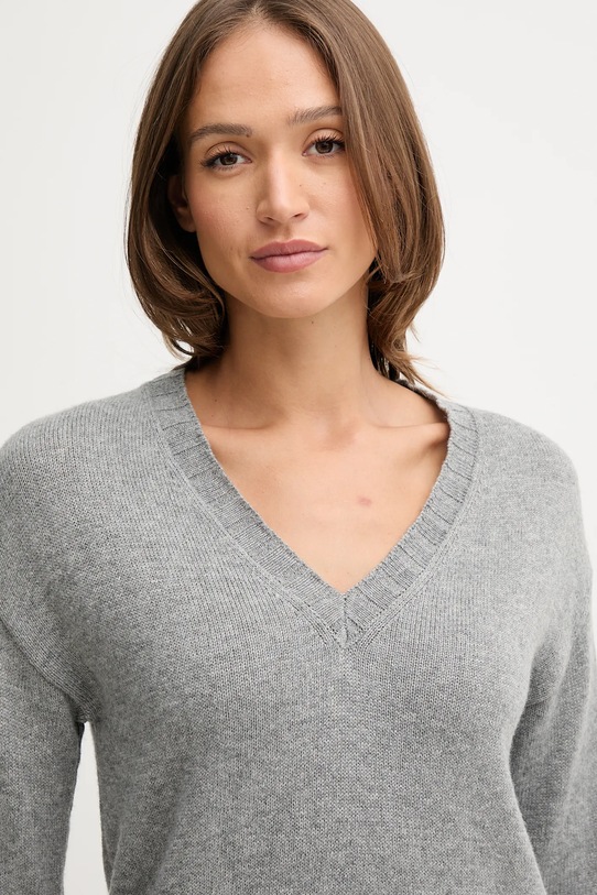 Свитер с добавлением шерсти Pepe Jeans серый PL7000001