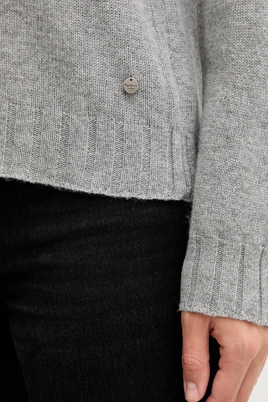 Свитер с добавлением шерсти Pepe Jeans PL7000001 серый