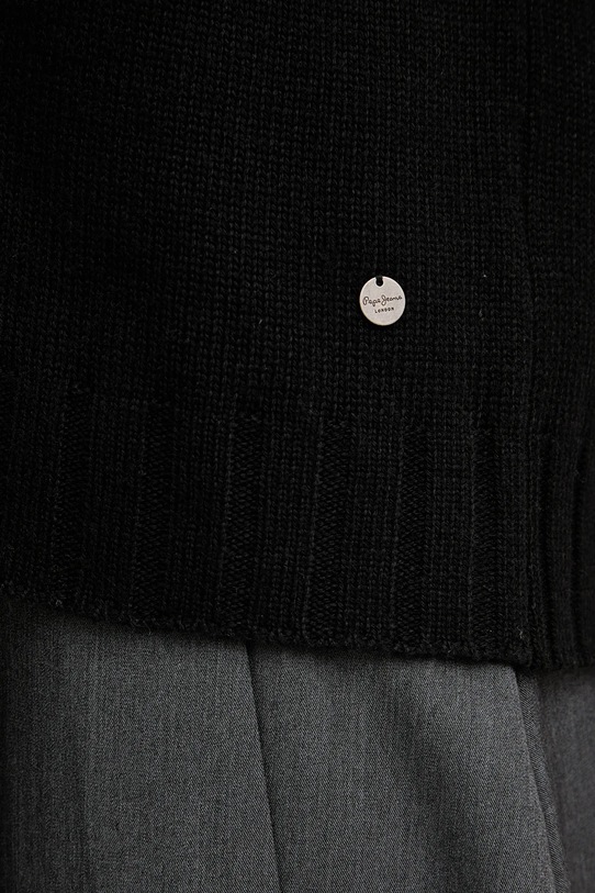Светр із додаванням вовни Pepe Jeans PL7000001 чорний