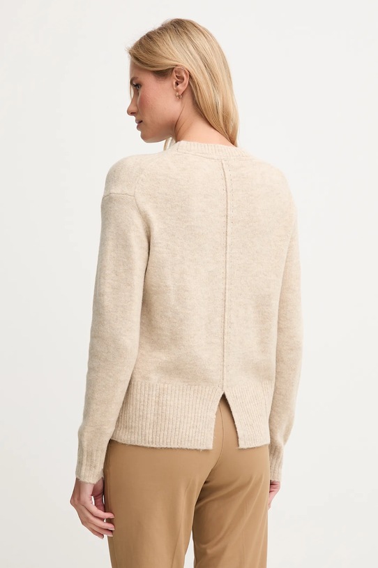 Odzież Pepe Jeans sweter z domieszką wełny PL7000031 beżowy