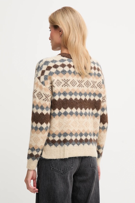 Odzież Pepe Jeans sweter z dodatkiem wełny PL7000039 brązowy