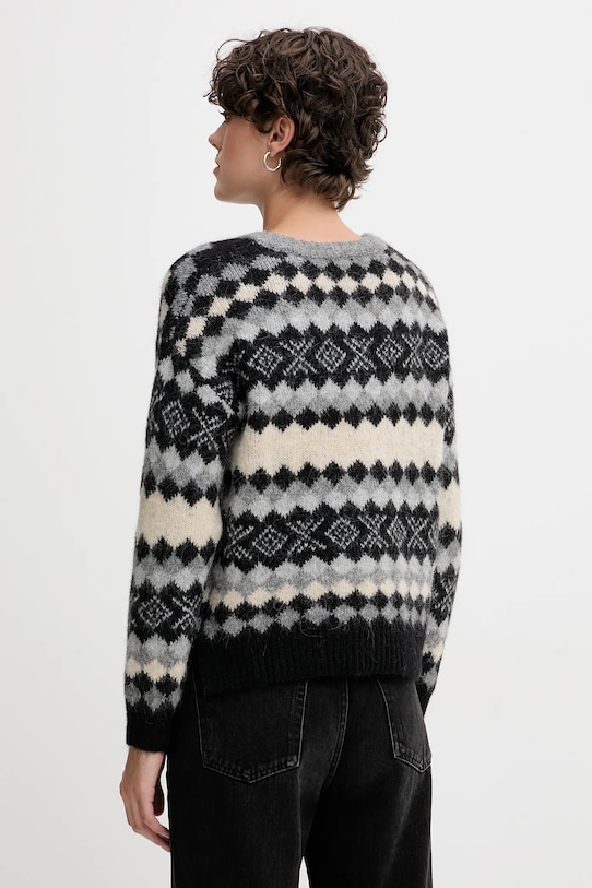 Odzież Pepe Jeans sweter z dodatkiem wełny PL7000039 szary