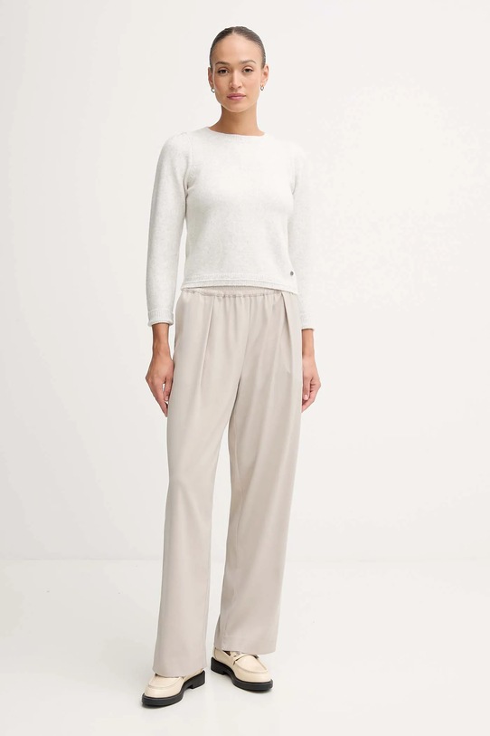 Pepe Jeans pulover din amestec de lână PL7000045 bej AW25