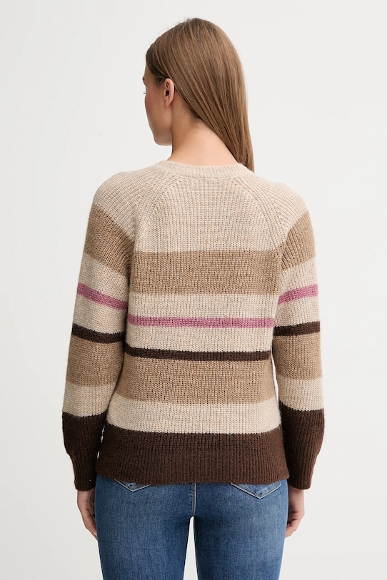 Îmbrăcăminte Pepe Jeans pulover din amestec de lână PL7000046 bej