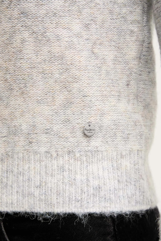 Свитер с примесью шерсти Pepe Jeans PL7000047 серый