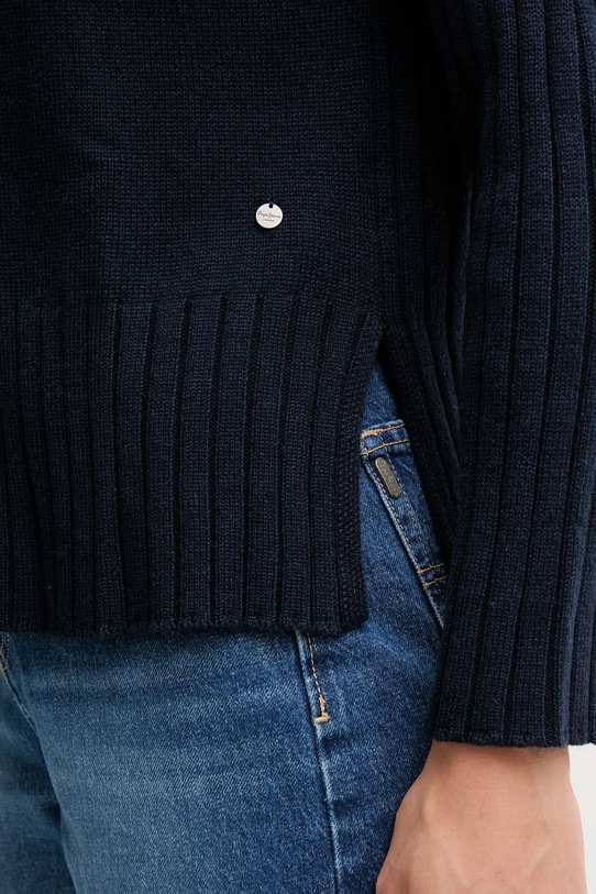 Pepe Jeans pulover din amestec de lână PL7000056 bleumarin