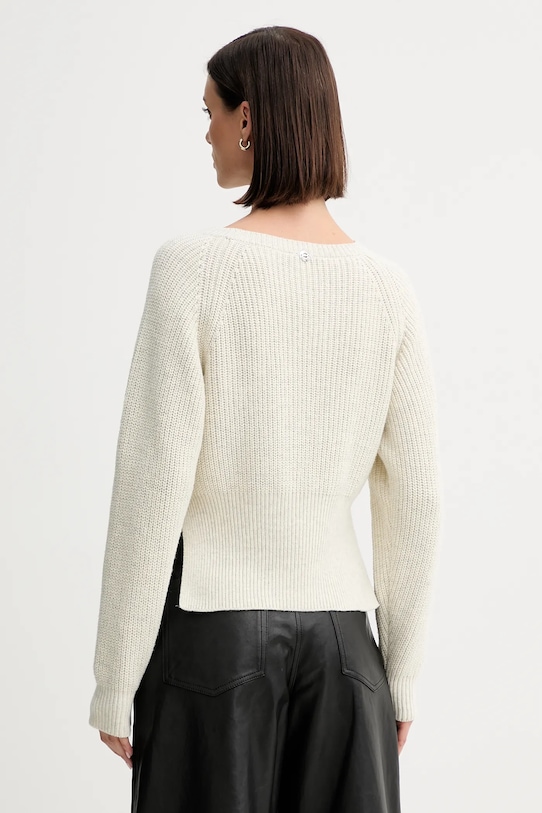 Одежда Свитер с примесью шерсти Twinset 252AP3240 бежевый