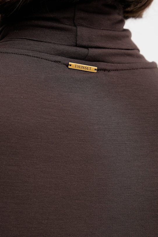 Sveter Twinset 252LI2WAA hnedá