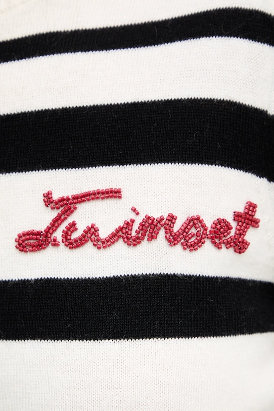 Свитер с примесью кашемира Twinset 252TP3090 чёрный