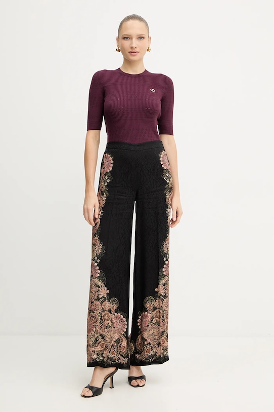 Twinset tricou 252TP3240 burgundia AW25