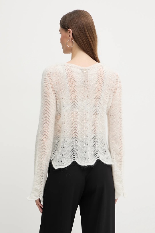 Îmbrăcăminte Twinset pulover de lână 252TP3524 bej
