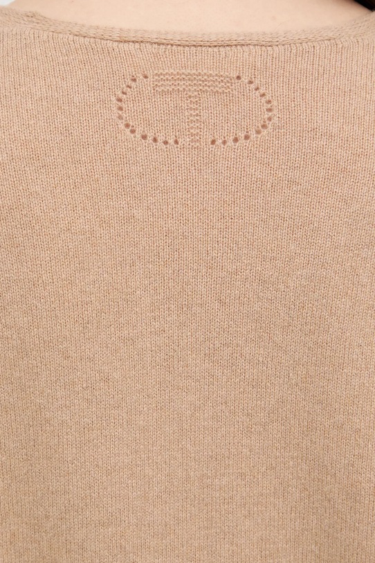 Twinset pulover de casmir 252TP3493 bej