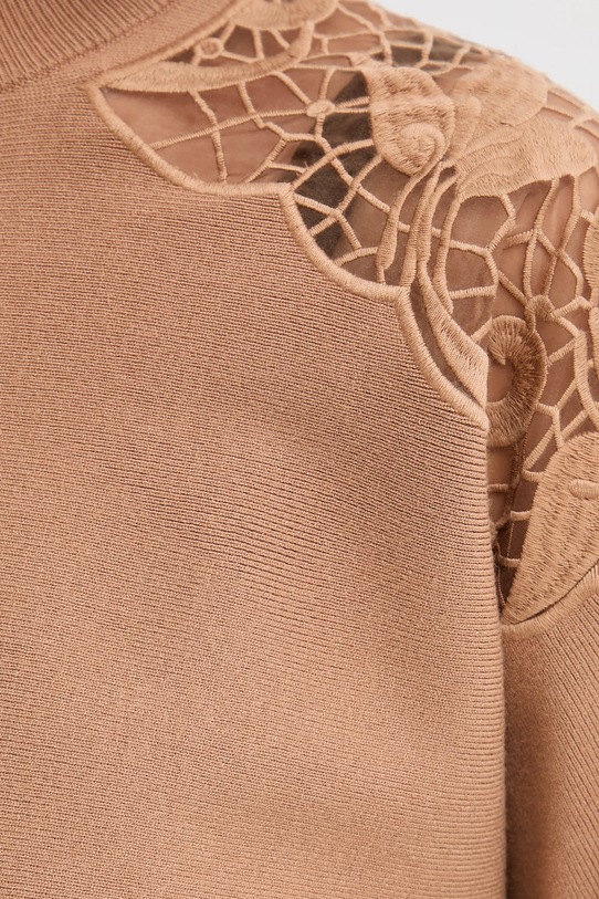 Twinset kardigan brązowy 252TP3405