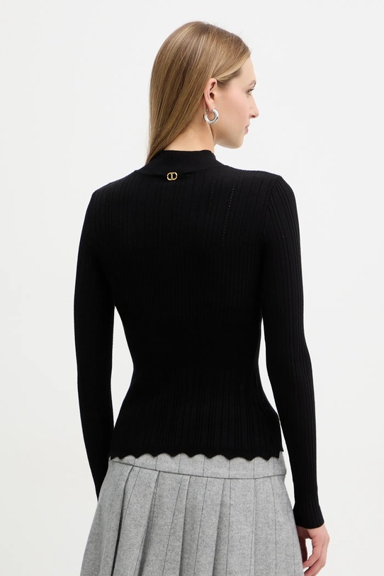 Odzież Twinset sweter 252TT3221 czarny