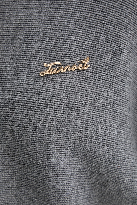 Twinset pulover din amestec de lână 252TT3422 gri