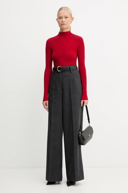 Twinset maglione in lana 252TT3111 rosso AW25