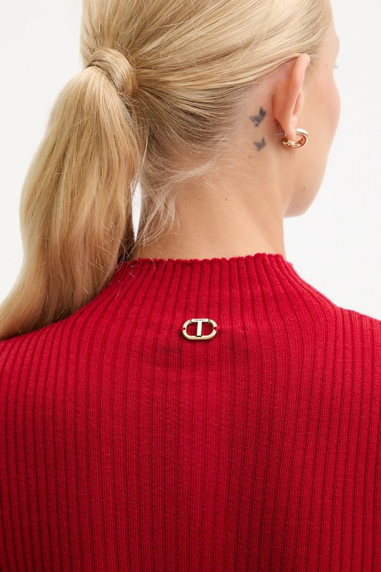 Twinset maglione in lana 252TT3111 rosso