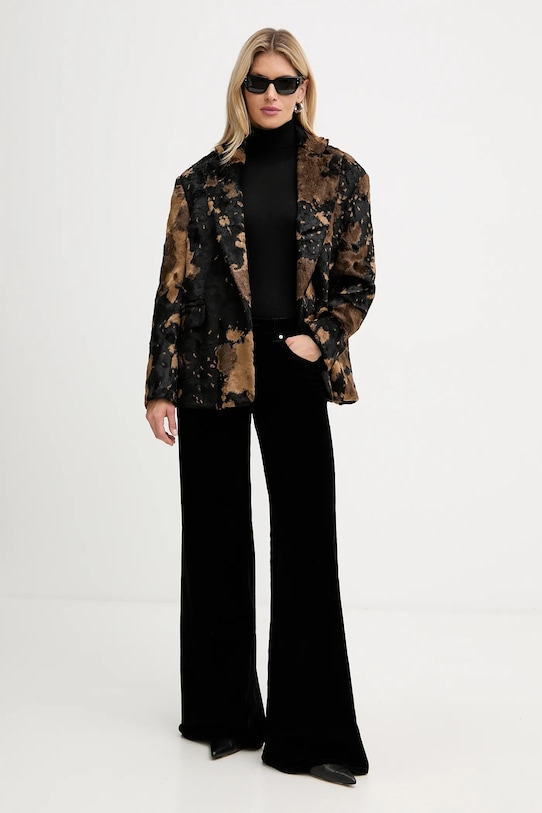 Светр із додаванням вовни Twinset 252AT3080 чорний AW25