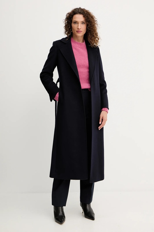 Twinset sweter z wełną 252TT3136 różowy AW25