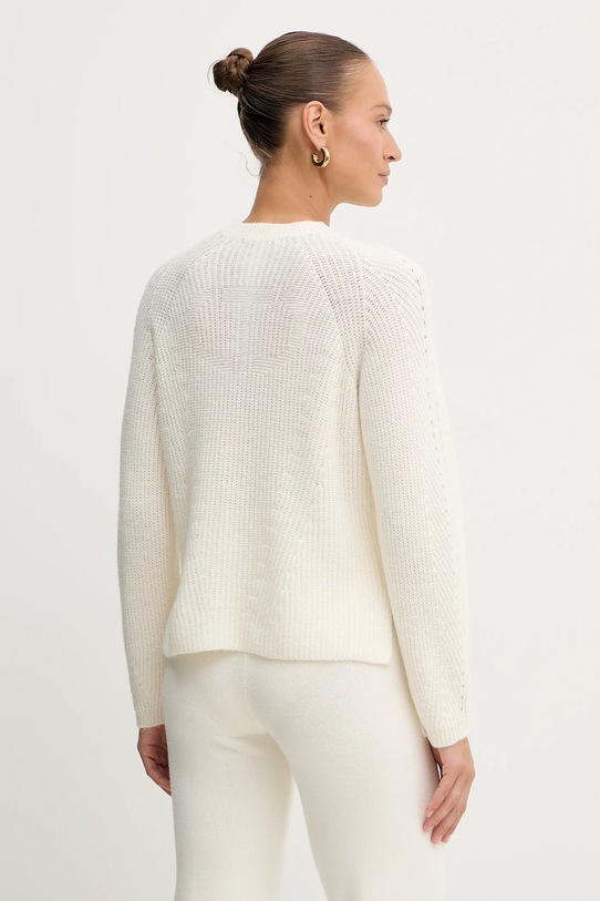 Одяг Светр з додаванням вовни альпаки Twinset 252TT3060 бежевий