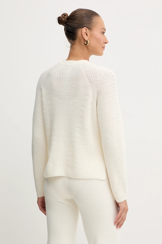 Одяг Светр з додаванням вовни альпаки Twinset 252TT3060 бежевий