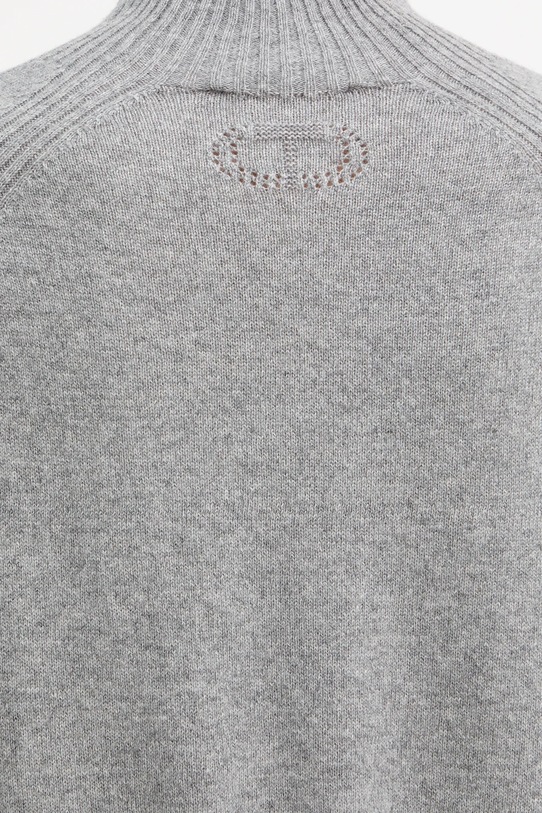 Twinset sweter kaszmirowy 252TT3531 szary