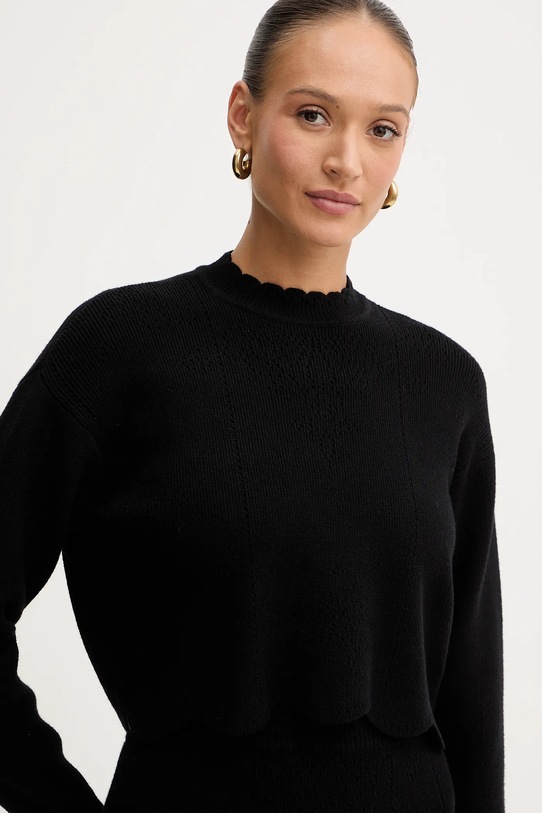 Светр з домішкою вовни Twinset чорний 252TT3210