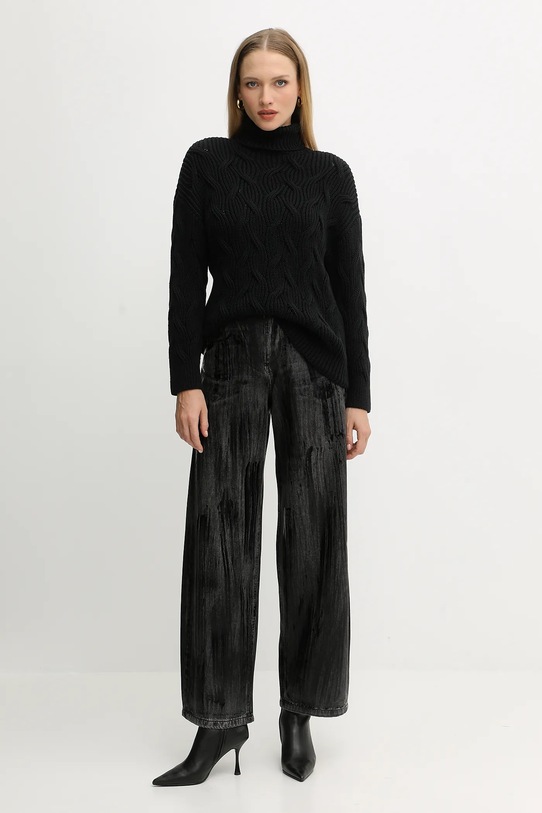 Armani Exchange sweter XW000780.AF16638 czarny AW25