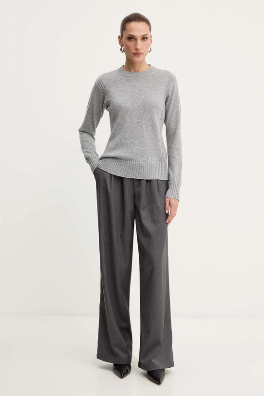 Светр із додаванням вовни Armani Exchange XW001164.AF16181 сірий AW25